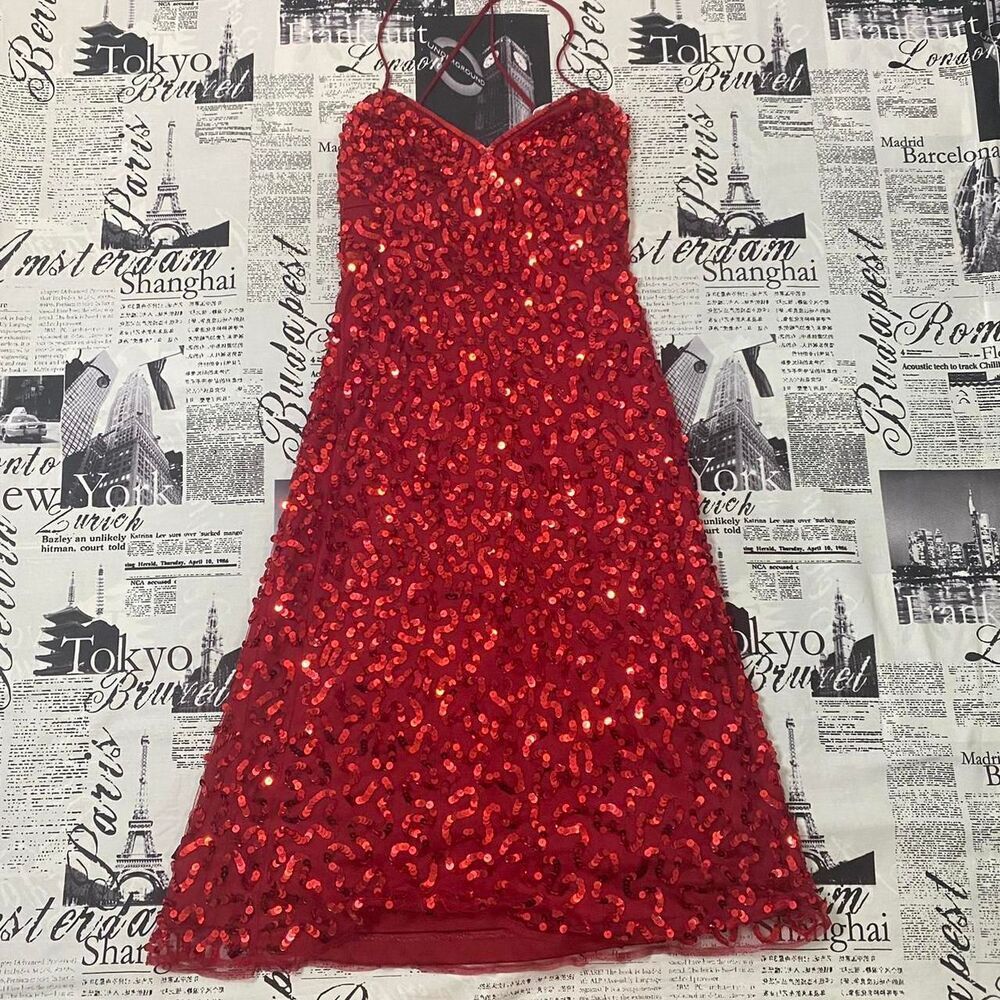 Betsey-johnson Women's Red Dress